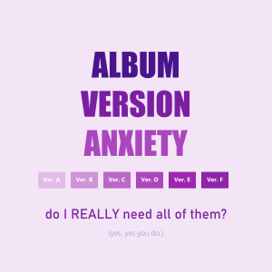 Album Version Anxiety K-Pop T-Shirt