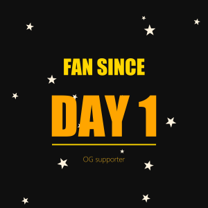 Fan Since Day 1 K-Pop T-Shirt