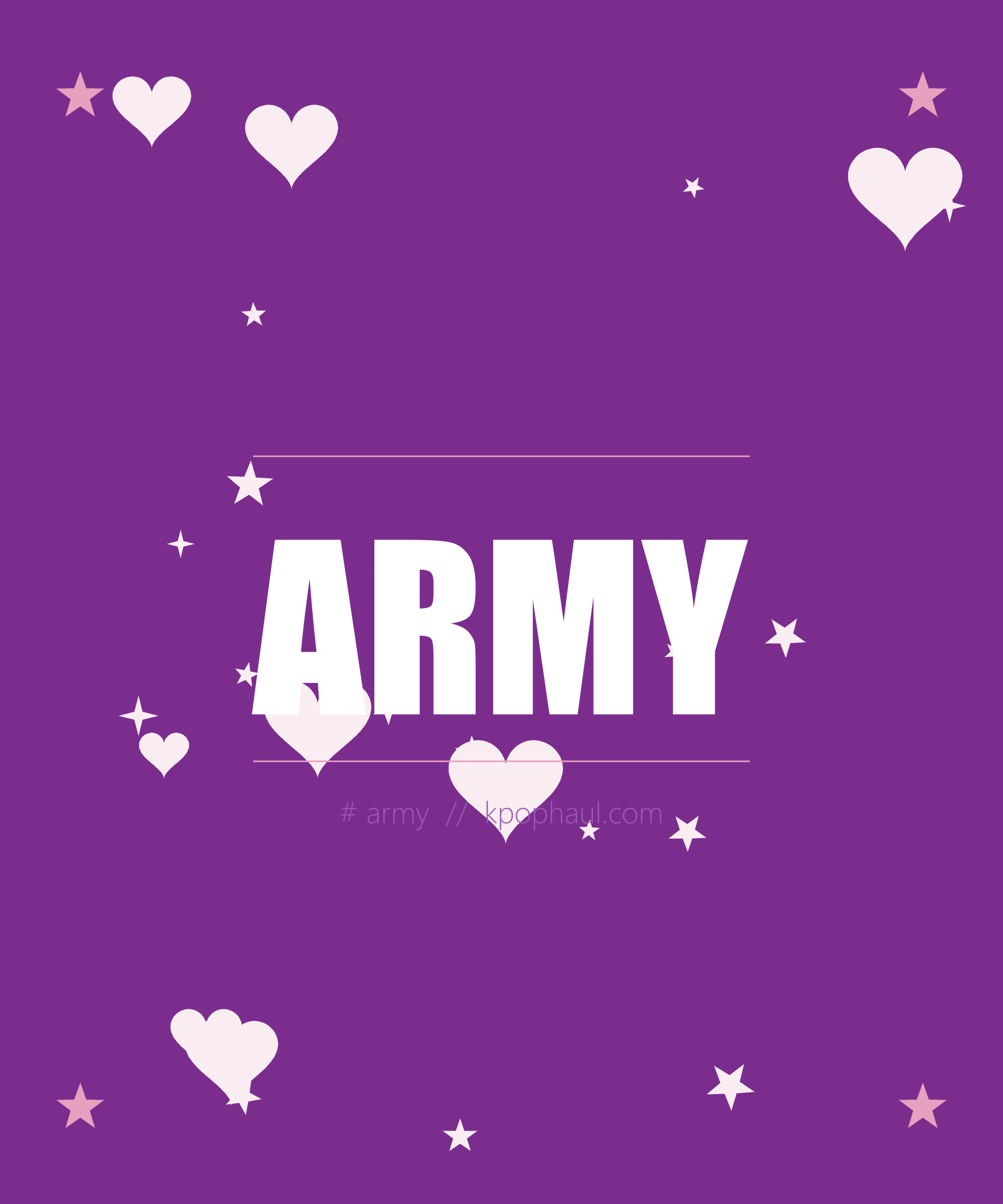 ARMY Fandom K-Pop T-Shirt