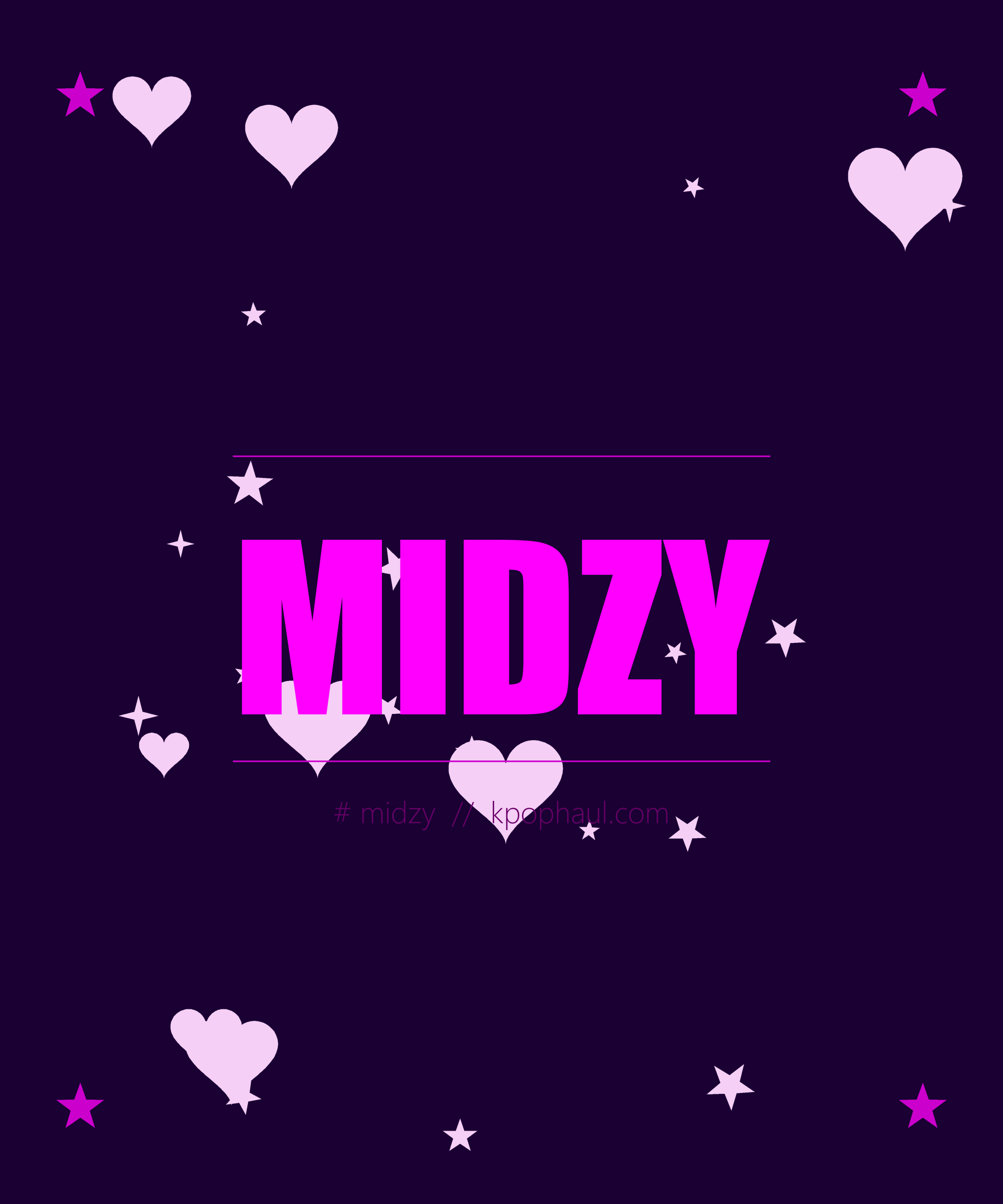 MIDZY Fandom K-Pop T-Shirt