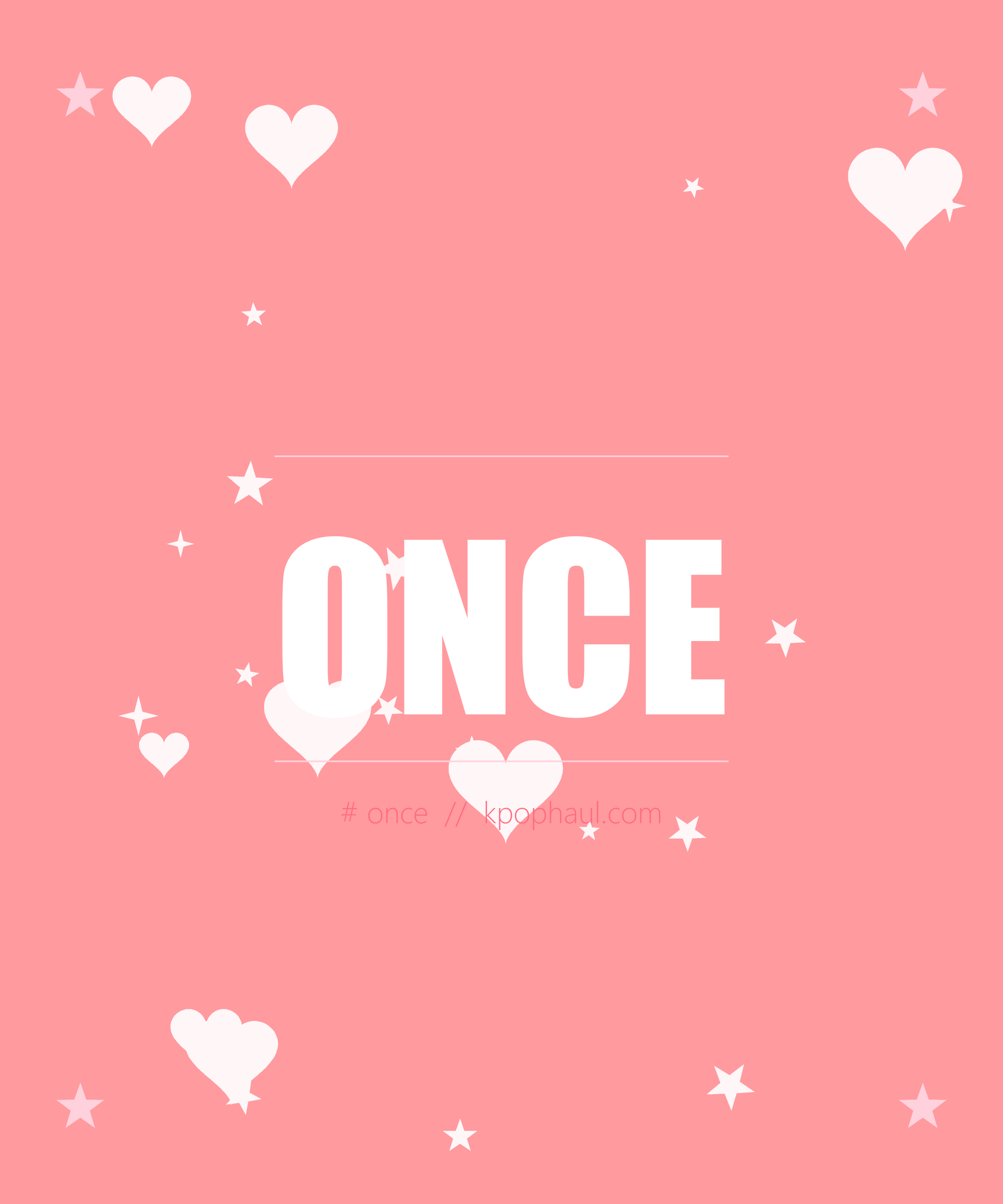 ONCE Fandom K-Pop T-Shirt