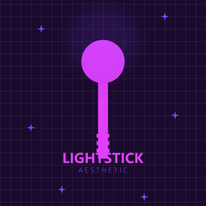 Lightstick Aesthetic K-Pop T-Shirt