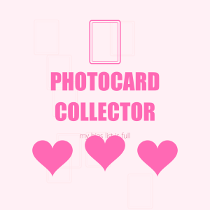 Photocard Collector K-Pop T-Shirt